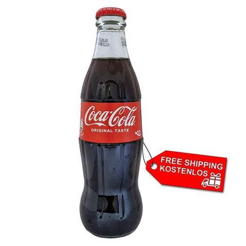 Coca Cola Original soft drink mega pack 48x330ml in glass