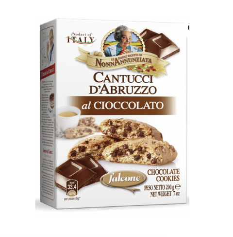 Falcone Cantucci Cioccolato chocolate biscuits 180gr