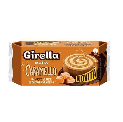 Motta Girella al Caramello salato salted caramel snack 210gr