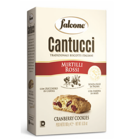 Falcone Cantucci Mirtilli rossi cranberry biscuits 180gr