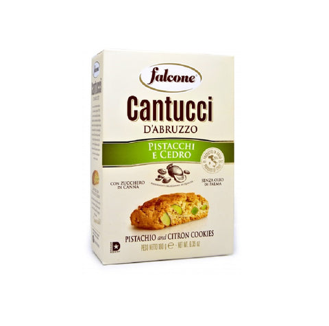 Falcone Cantucci pistacchio biscuits with pistachio and citron 180gr