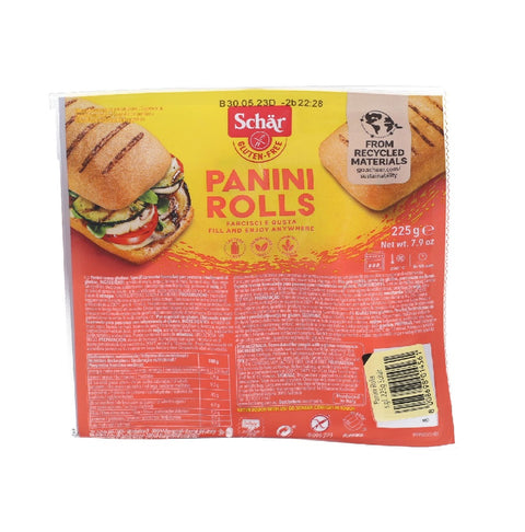 Schar Panini Rolls gluten-free sandwiches 225g