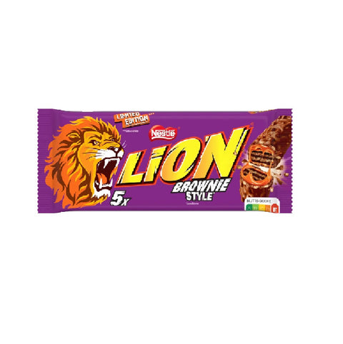 Lion Limited Edition Brownie style  5x30g (150g)