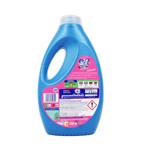 ACE Detersivo Igienizzante Colorati Liquido detersivo lavatrice Liquid detergent 1350ml