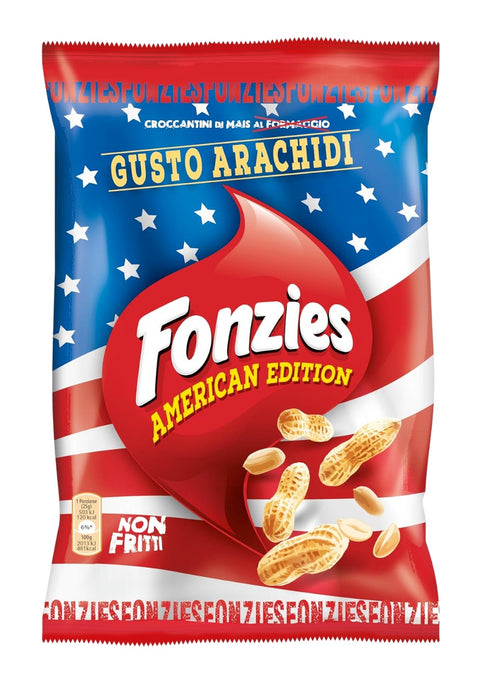 Fonzies American Edition Peanut Flavored Corn Crunchies (100g)