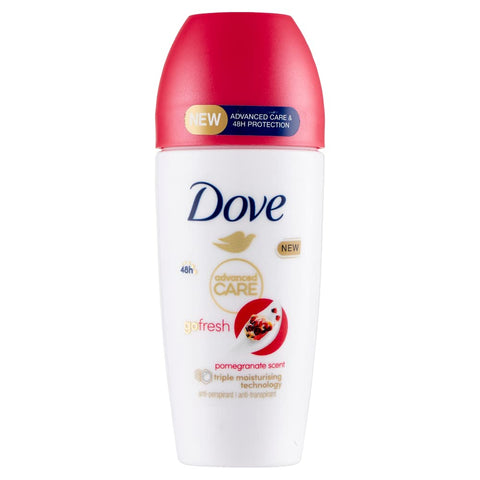 Dove Advanced care Melograno Pomegranate Antiperspirant Deodorant Roll-on 50ml