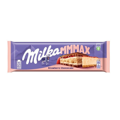 Milka Strawberry Cheesecake Schokoladentafel 300g