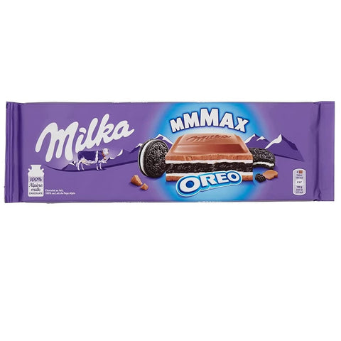 Milka Mmmax Oreo chocolate bar 300g