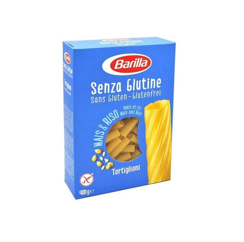 Barilla Tortiglioni Gluten Free italian Pasta 400g - Italian Gourmet UK