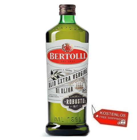 6x Bertolli Robusto extra virgin olive oil 1Lt - Italian Gourmet UK