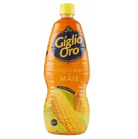 Carapelli Giglio Oro Corn Seed Oil 1Lt - Italian Gourmet UK