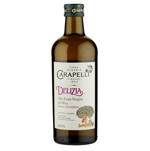 Carapelli Delizia Extra Virgin Olive Oil (0,75L) - Italian Gourmet UK