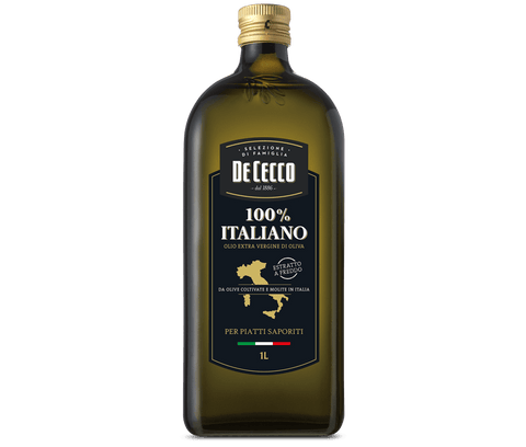 De Cecco Olio di Oliva 100% italian Extra Virgin Olive Oil 1L - Italian Gourmet UK