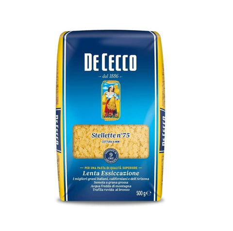 De Cecco Stellette small pasta 500G - Italian Gourmet UK