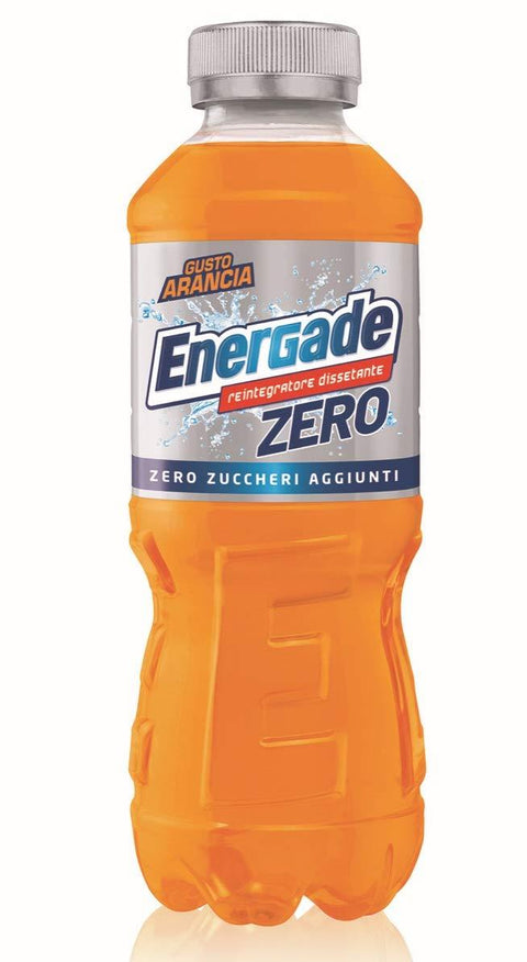 Energade Arancia Zero Energy Drink Orange Sugar Free PET 50cl - Italian Gourmet UK