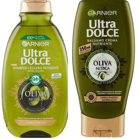 Garnier shampoo Testpacket GARNIER Shampoo + balsamo nutriente Oliva Mitica 300ml + 250ml 3600542154512