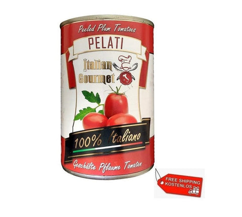 Italian Gourmet Tomatoes Italian Gourmet Peeled Plum Tomatoes mega pack 48x400ml