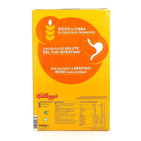 Kellogg Cereals Kellogg's Nice morning Cereals with natural wheat bran fibers 500g 5059319009872