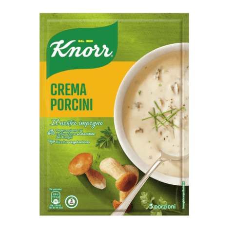 Knorr Crema Porcini Porcini Mushroom Cream Dehydrated Prepared Soup 76g - Italian Gourmet UK
