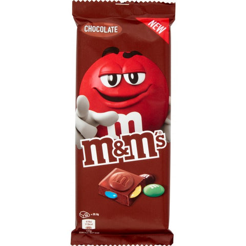 Milk chocolate tablet with M&MS Chocolate 165gr