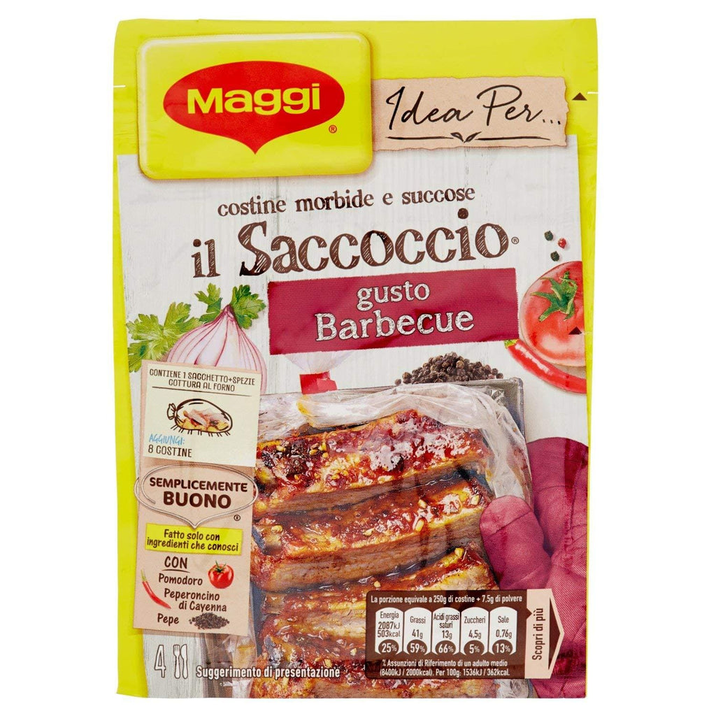 Maggi il Saccoccio Barbecue spices and aromatic herbal powder 34g