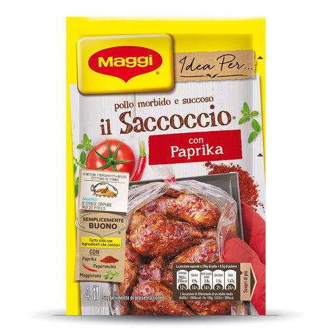 Maggi il Saccoccio con Paprika spices and aromatic herbal powder 34g - Italian Gourmet UK