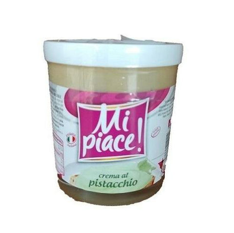 Mi Piace Crema al Pistacchio Pistachio Cream Spread 180g - Italian Gourmet UK