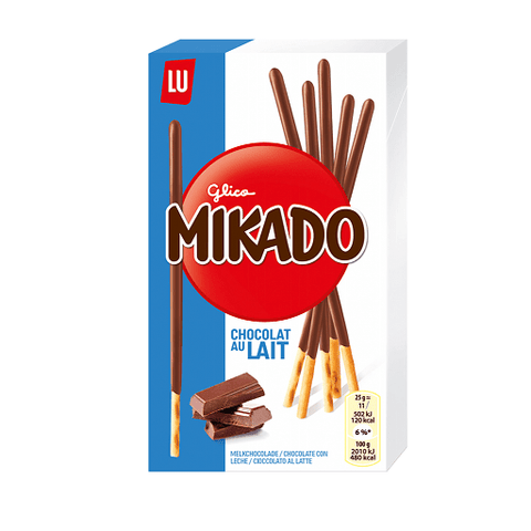 Mikado Cioccolato al Latte Milk Chocolate Sticks 75g - Italian Gourmet UK