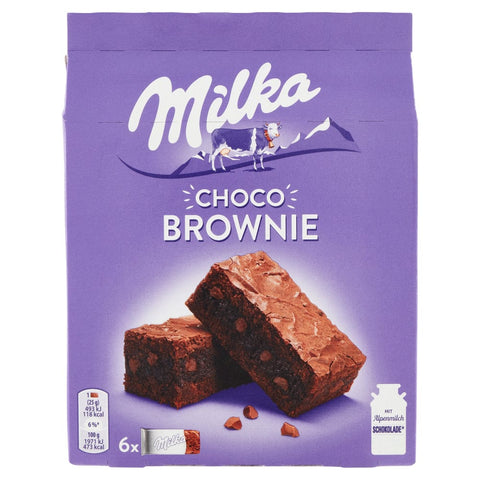 Milka Chocolate Cake 1x150g Milka CHOCO BROWNIE 150gr (6x25gr) 7622210635396