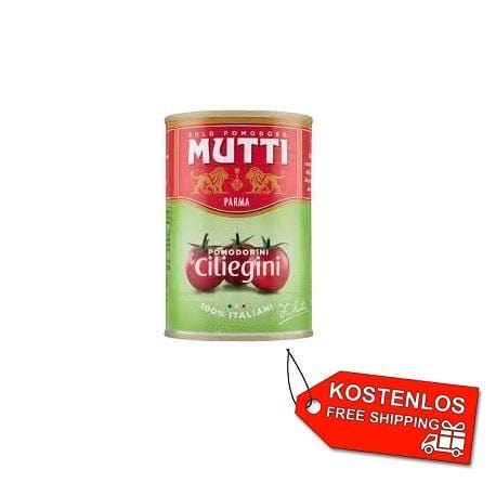 Mutti Ciliegini Cherry Tomatoes ultra pack 48x400g - Italian Gourmet UK