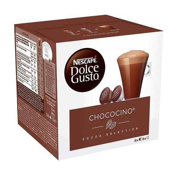 Nescafé Chococino Cocoa Selection 16 coffee capsules for Dolce Gusto –  Italian Gourmet UK
