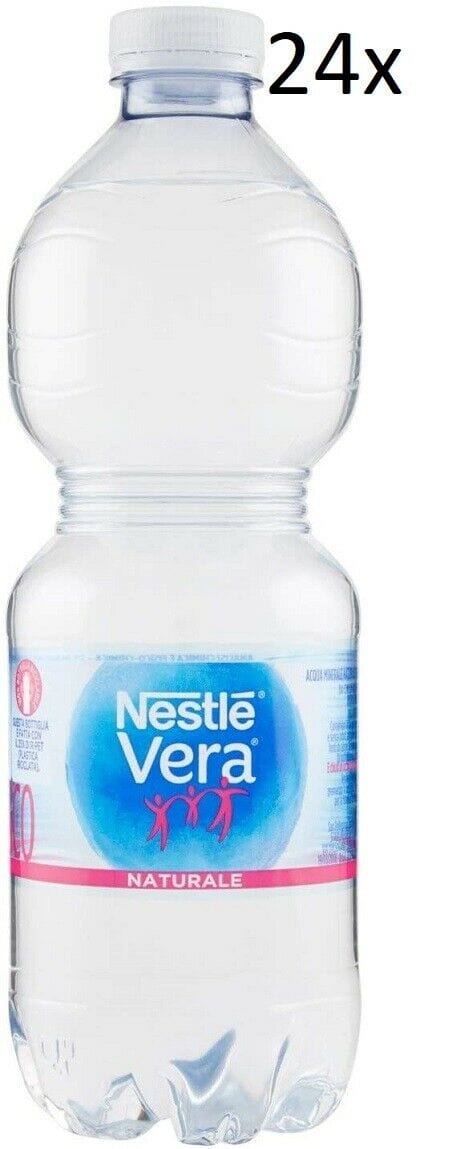 Nestlè Vera Acqua Minerale Naturale Natural mineral water 24x0.5 l still water - Italian Gourmet UK