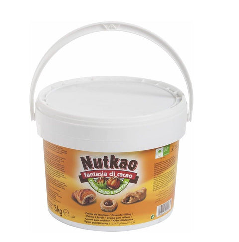 Nutkao Fantasia di cacao cocoa & Hazelnut Spread cream 3Kg - Italian Gourmet UK