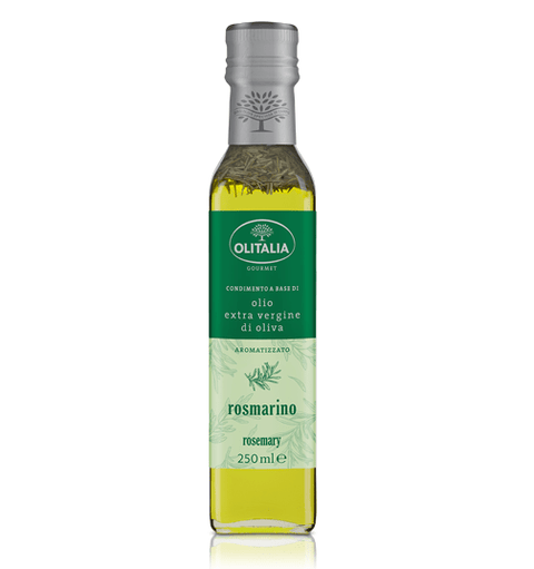 Olitalia Olio al Rosmarino Italian Extra virgin olive oil flavored with rosemary 250ml - Italian Gourmet UK