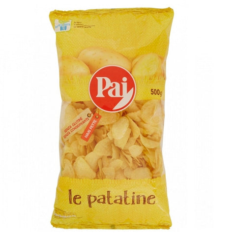 Pai Patatine Chips Potato Chips 500g - Italian Gourmet UK