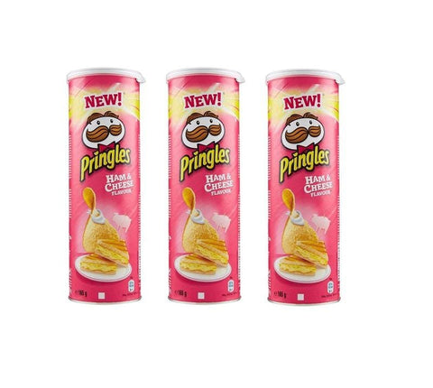 Pringles Ham&Cheese pack 3x160g - Italian Gourmet UK