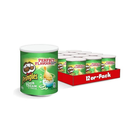 Pringles mini Sour Cream Onion 12x40g - Italian Gourmet UK