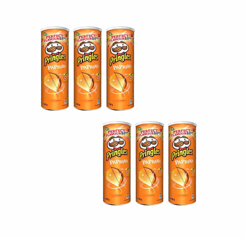 Pringles Paprika mega pack 6x165g - Italian Gourmet UK