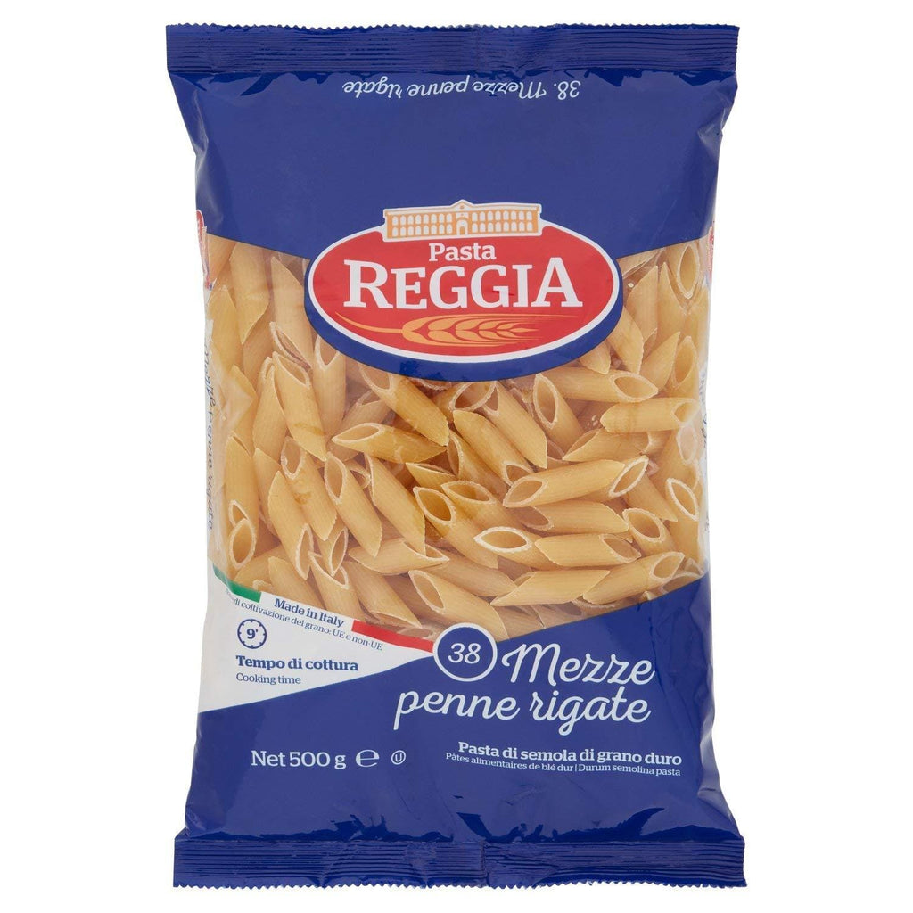 Mezze Penne Rigate n.37  Ecommerce Pasta Poiatti - Pasta Italiana 100% di  grano siciliano
