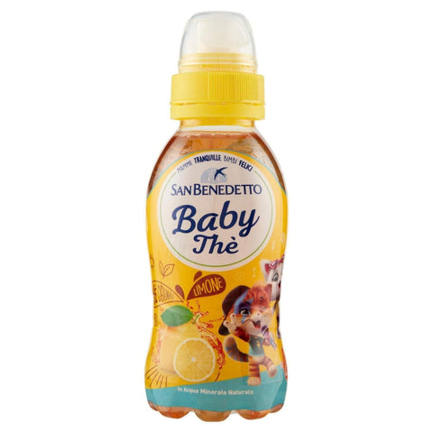 San benedetto lime baby decaffeinated iced tea lemon PET 6x25cl - Italian Gourmet UK