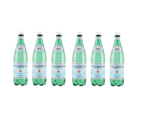 San Pellegrino Acqua Natural Sparkling Mineral Water PET 6x075cl - Italian Gourmet UK