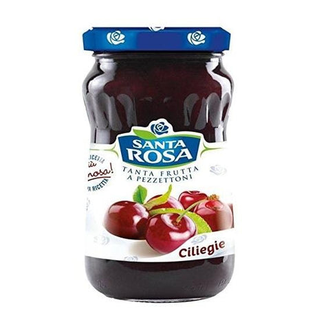 Santa Rosa Ciliegie Italian cherry jam 350g - Italian Gourmet UK