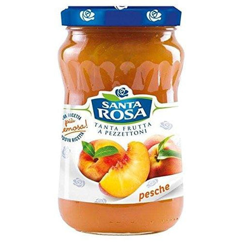 Santa Rosa Pesche Italian peach jam 350g - Italian Gourmet UK