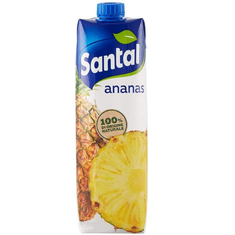 Santal Fruit juice Parmalat Santal I Classici Succo di Frutta Pineapple Juice 100% Natural 1000ml 8002580026212