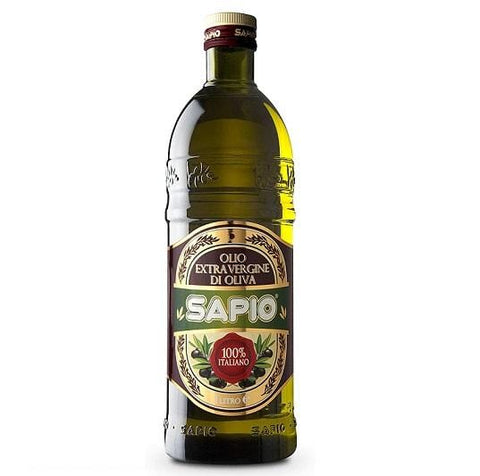 Sapio 100% Italian Extra Virgin Olive Oil 1Lt - Italian Gourmet UK