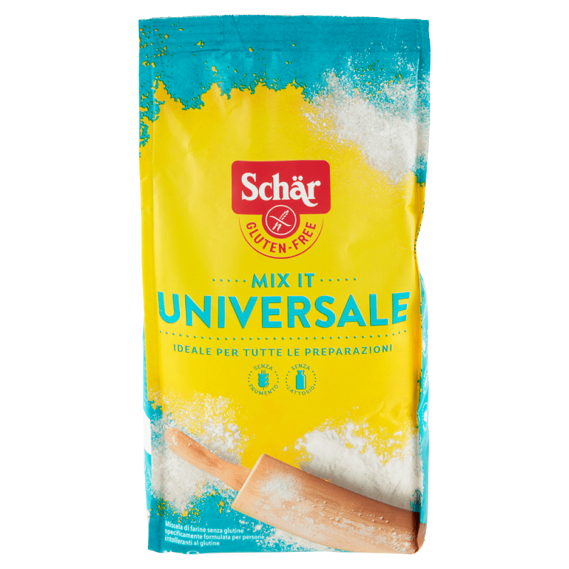 Mockingbird Nedsænkning Ambassadør Schär Mix It! Universal flour gluten-free 1kg – Italian Gourmet UK