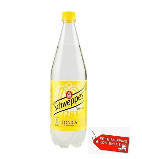 12x Schweppes Tonica Italian tonic water 1L - Italian Gourmet UK