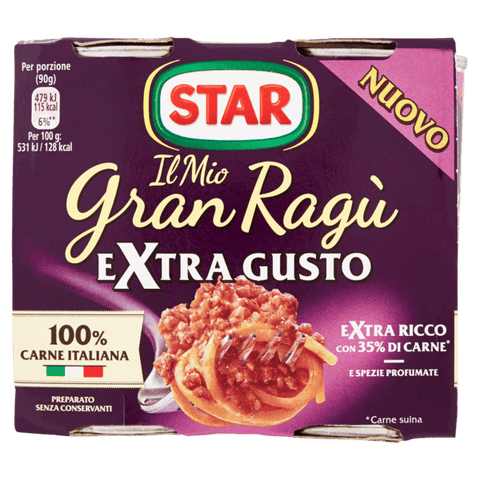 Star Il Mio Gran Ragu Extra Taste (2x180g) - Italian Gourmet UK