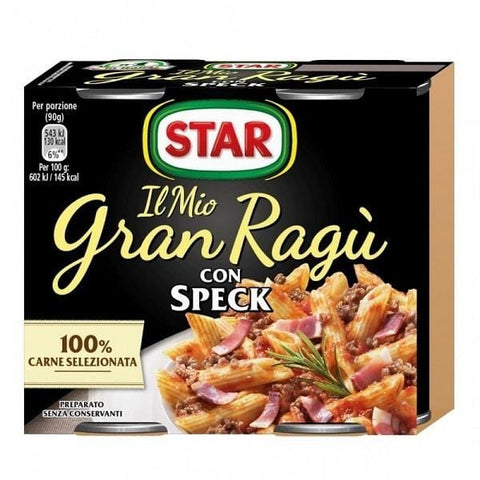 Star Il Mio Gran Ragù with Speck (2x180g) - Italian Gourmet UK