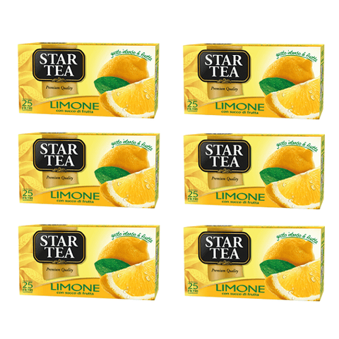 Star Tea 150Filters Star Tea Limone Lemon Tea 25 Filters 8000050451502